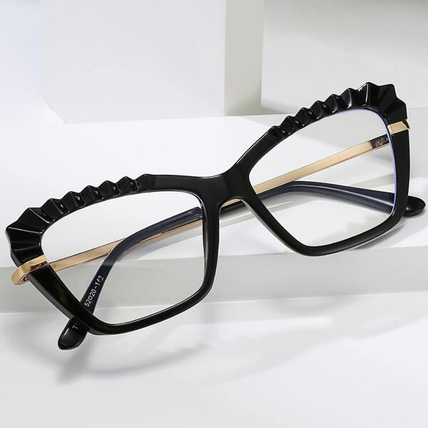 

Textured Frame Anti-Blue Light Eyeglasses