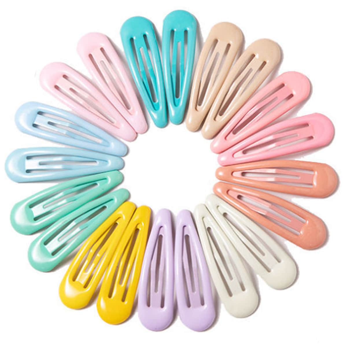 

20pcs Random Color Hair Clip, Multicolor