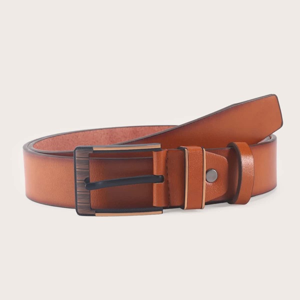 

Men PU Leather Belt, Camel