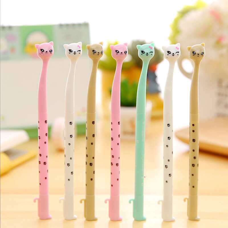 

2pcs Cartoon Design Random Color Gel Pen