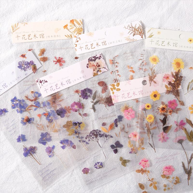 

2packs Floral Pattern Random Sticker, Multicolor