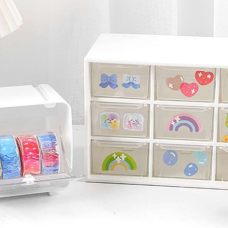 

1roll Cartoon Graphic Sticker Tape, Multicolor