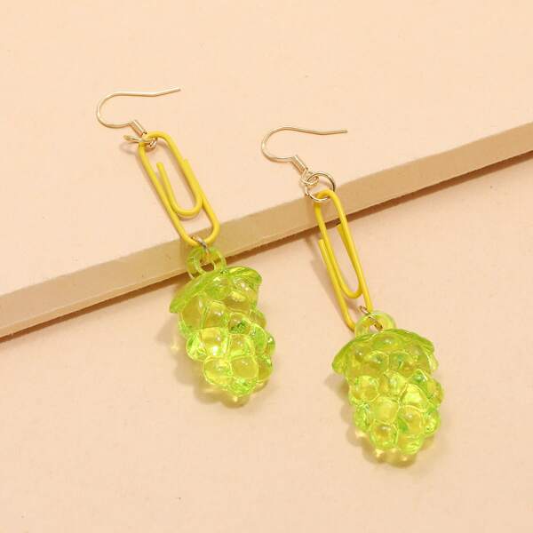 

Fruit Drop Earrings, Multicolor
