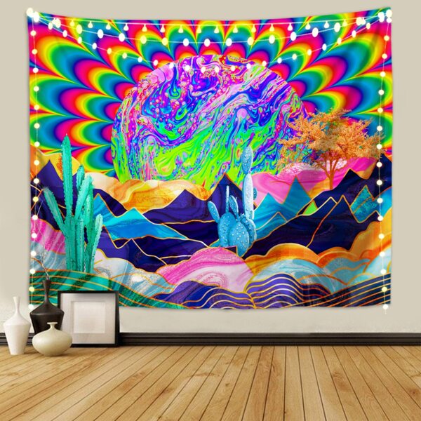 

Abstract Pattern Tapestry, Multicolor