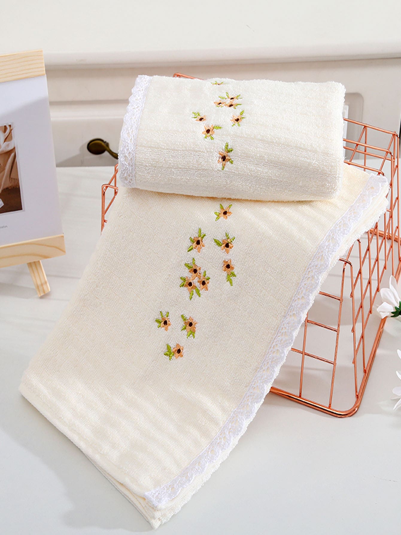 YUNTAO Toalla de Baño - Beis - Ver 1