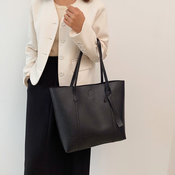 

Large Capacity Tote Bag, Black