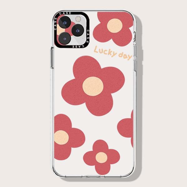 

Floral Phone Case, Red