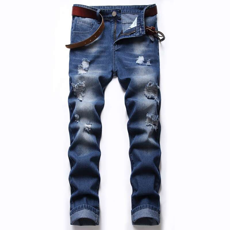 

Guys Ripped Jeans, Dark wash