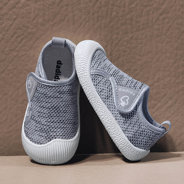 

Toddler Girls Velcro Strap Sneakers, Grey
