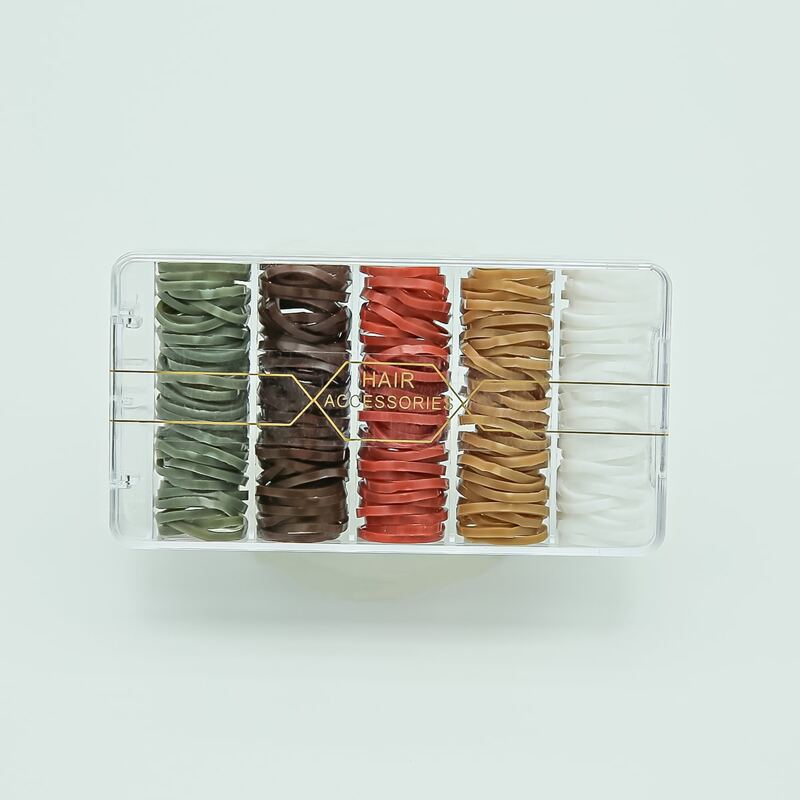 

150pcs Solid Hair Tie, Multicolor