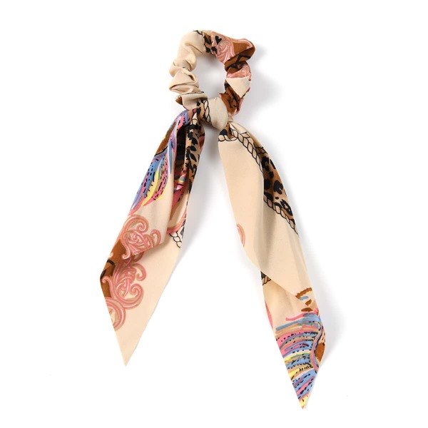 

Leopard Print Scarf Hair Tie, Multicolor