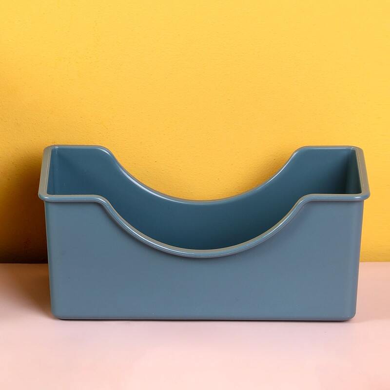 

1pc Kitchen Drain Basket, Blue