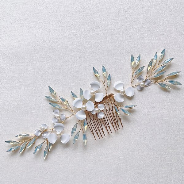 

Flower Decor Hair Pin, Multicolor