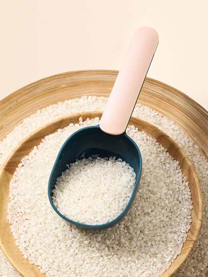 1pc Rice Scoop With Clip
