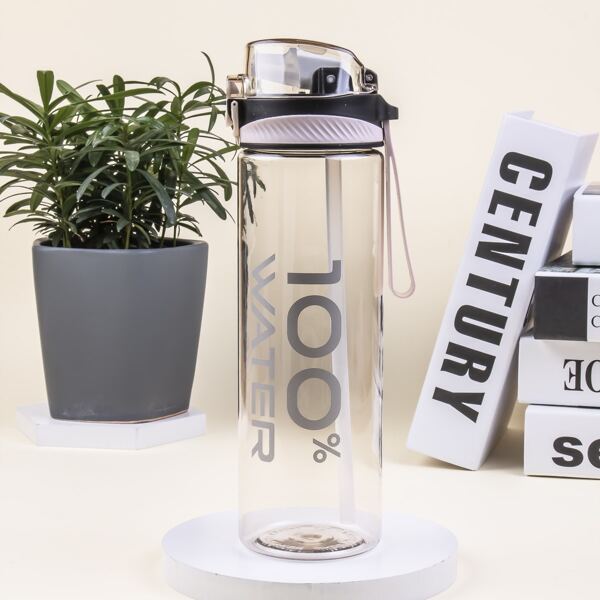 

Letter Graphic Tumbler, Grey