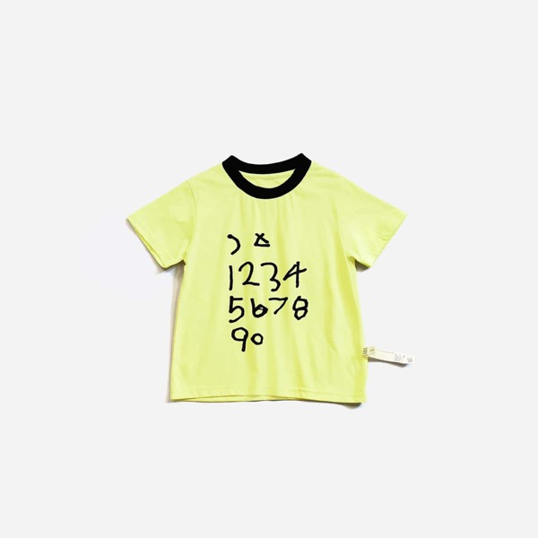 

Toddler Boys Number Print Tee, Yellow