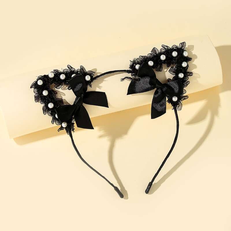 

Faux Pearl Decor Headband, Multicolor
