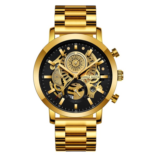 

Men Triple Dial Date Quartz Watch