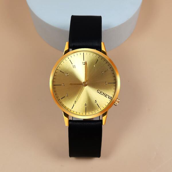 

Men Round Pointer Quartz Watch