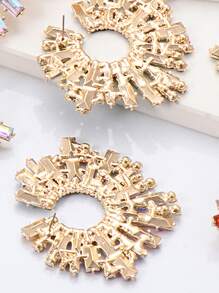 juran Hoa tai Stud Rhinestone Decor - Nhiều màu - Xem 2