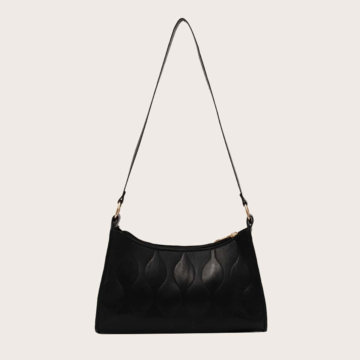 

Minimalist Shoulder Bag, Black