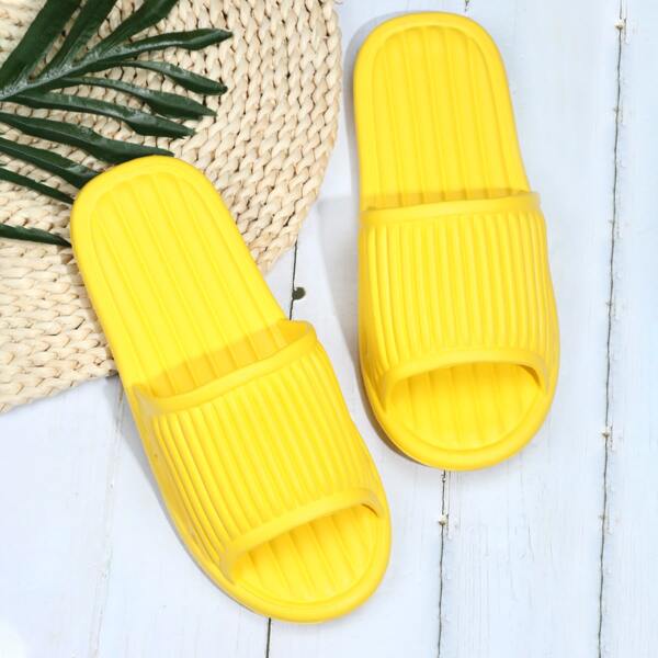 

Ribbed Design Slides, Yellow