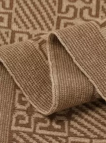 Baby Knit Blanket Love Valentine - Coffee Brown - View 4