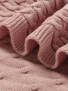 Bebé Manta de punto - Rosa - Ver 3