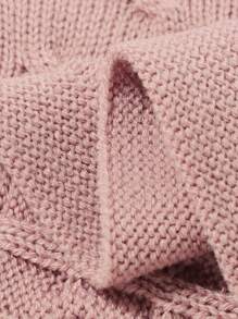 Bebé Manta de punto - Rosa - Ver 4