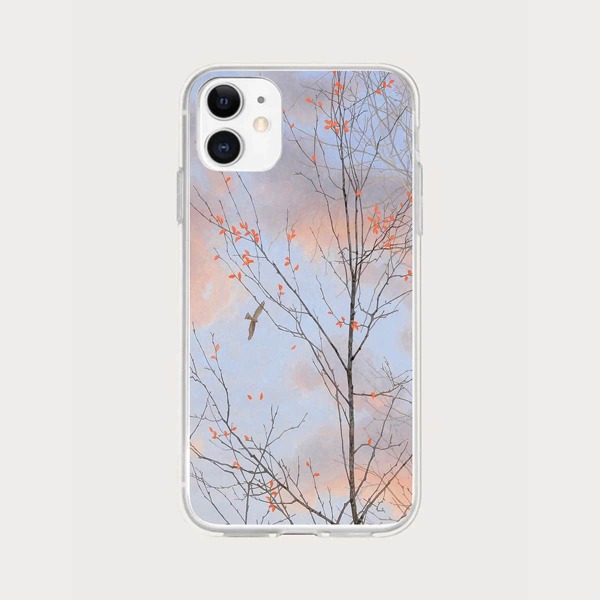 

Tree Print Phone Case, Multicolor