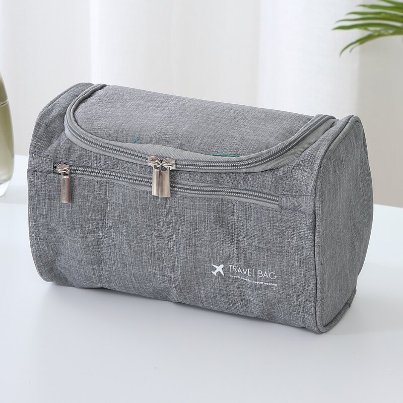 

1pc Portable Travel Storage Bag, Grey