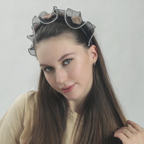 

Flower Decor Headband, Multicolor