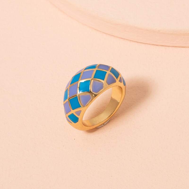 

Geo Print Ring, Multicolor