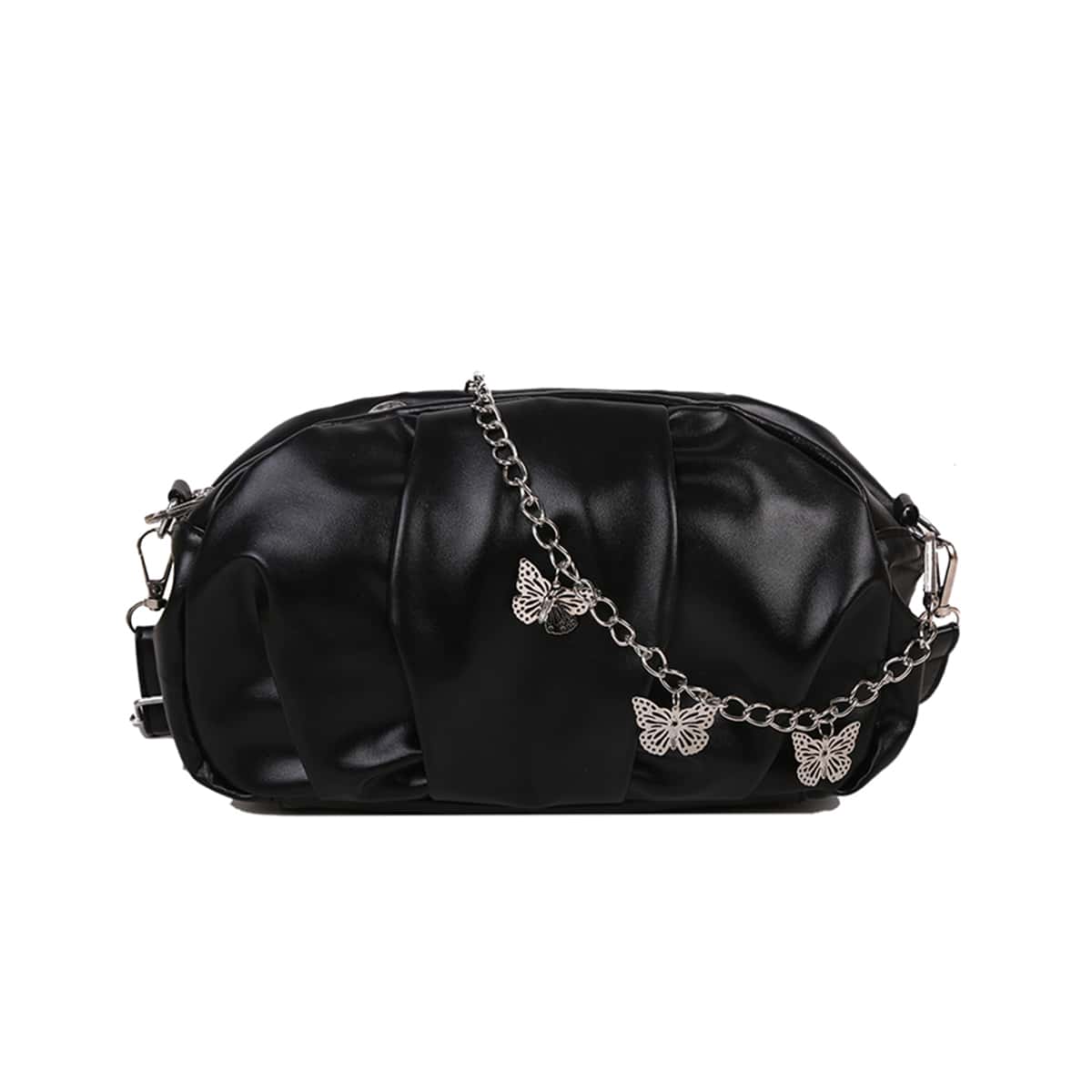 

1pc Butterfly Crossbody Bag, Black