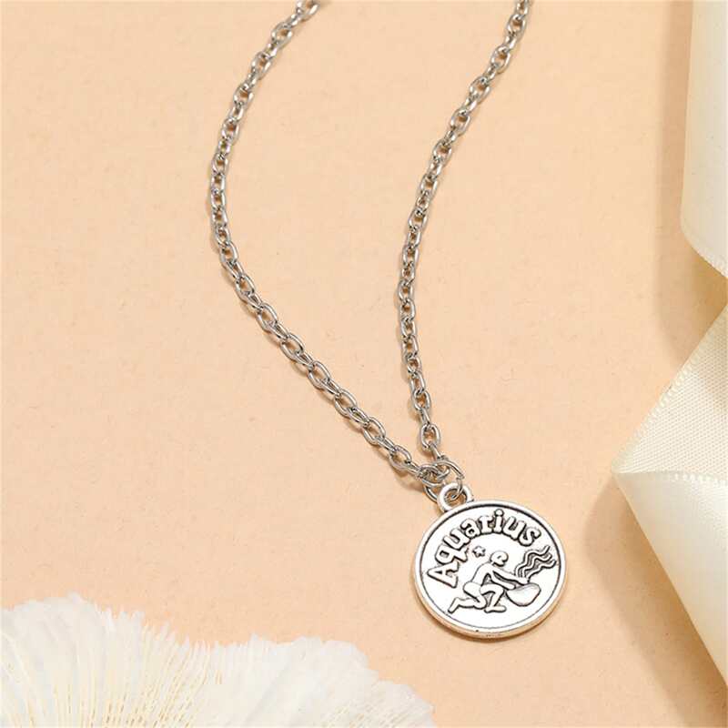 

Constellation Pendant Chain Necklace, Silver