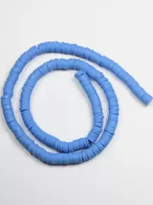 Accesorio de joya DIY arcilla suave con cuenta - Azul - Ver 1