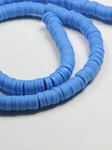 Accesorio de joya DIY arcilla suave con cuenta - Azul - Ver 2
