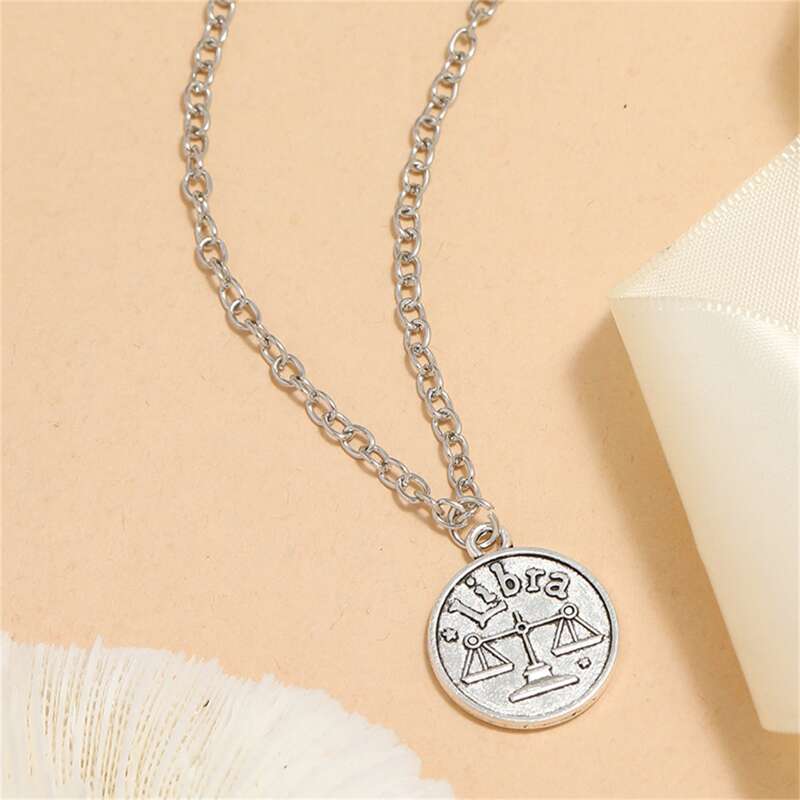 

Constellation Pendant Chain Necklace, Silver