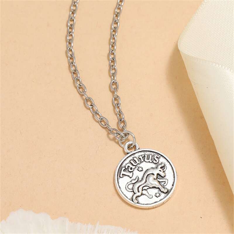 

Constellation Pendant Chain Necklace, Silver