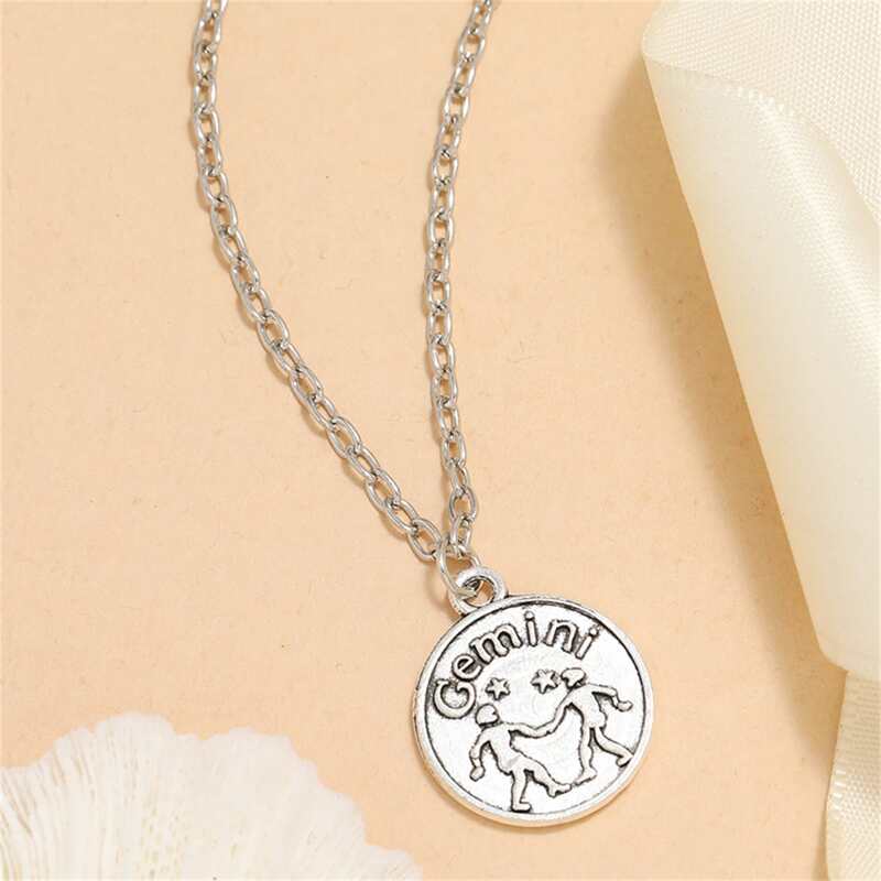 

Constellation Pendant Chain Necklace, Silver