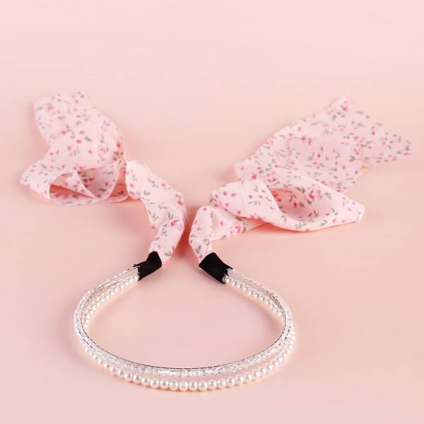 

Faux Pearl Decor Headband, Multicolor