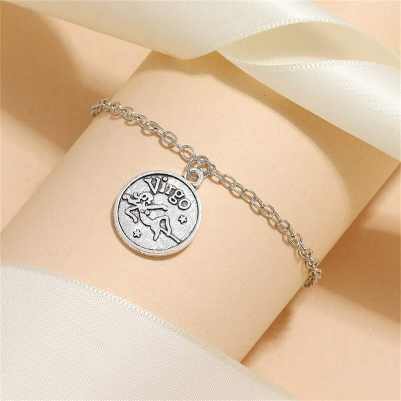 

Constellation Charm Chain Bracelet, Silver