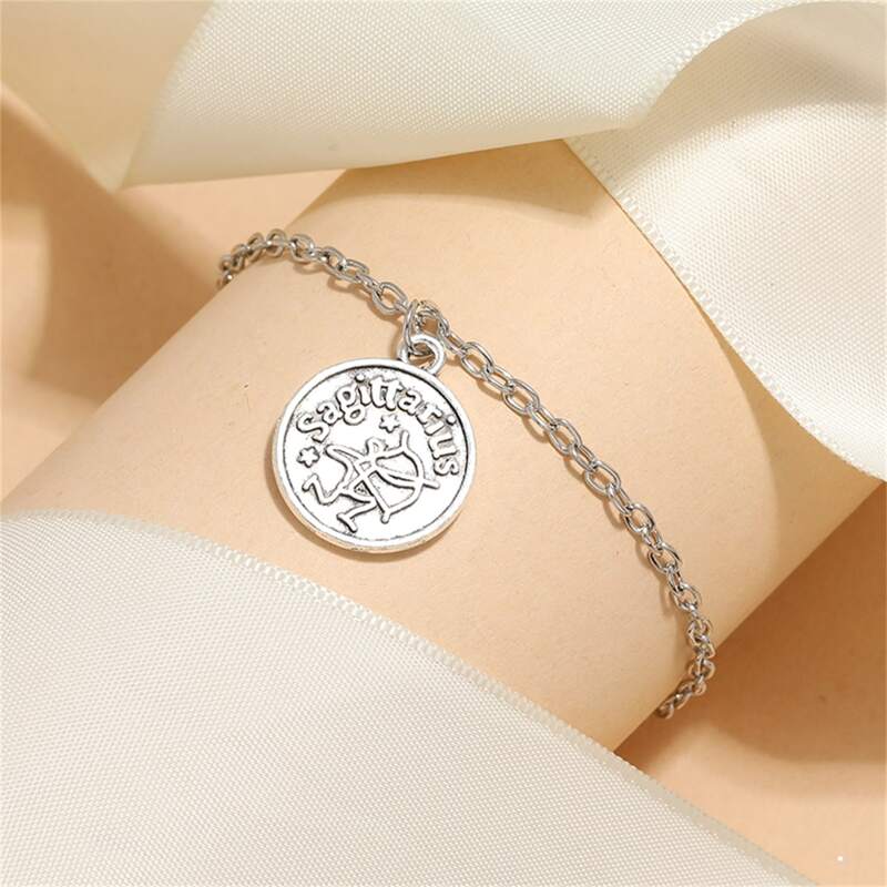 

Constellation Charm Chain Bracelet, Silver