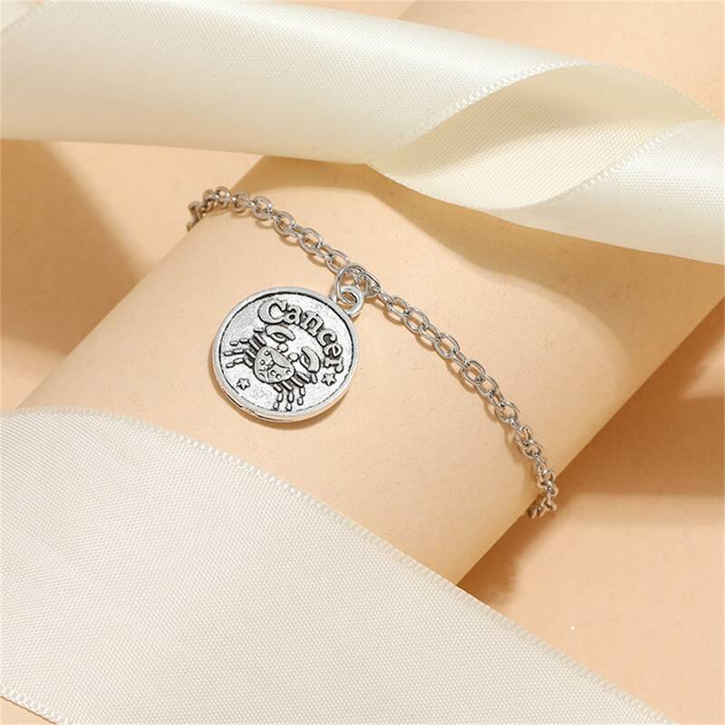 

Constellation Charm Chain Bracelet, Silver
