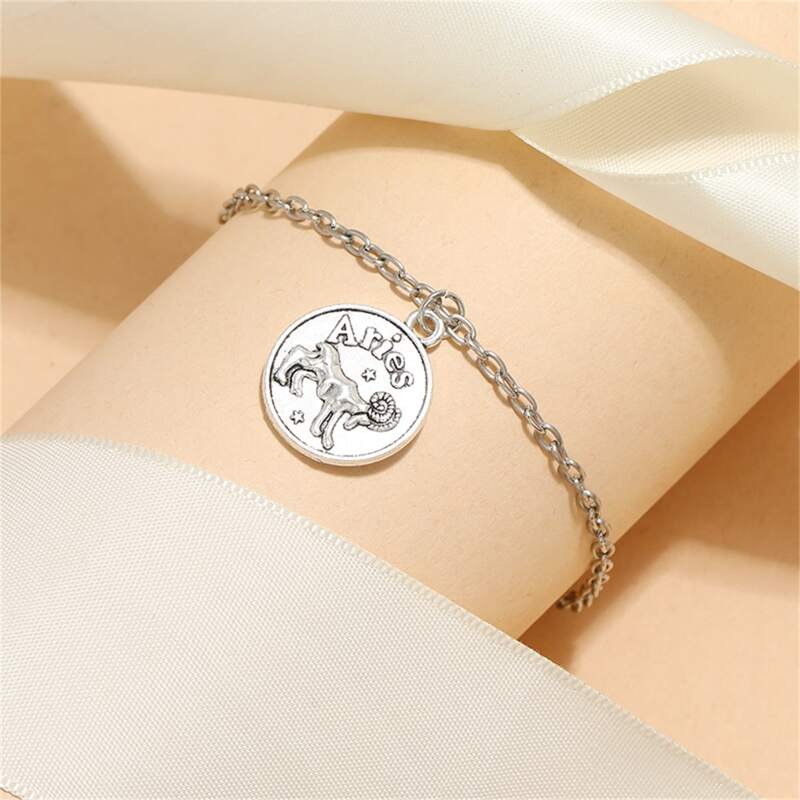 

Constellation Charm Chain Bracelet, Silver