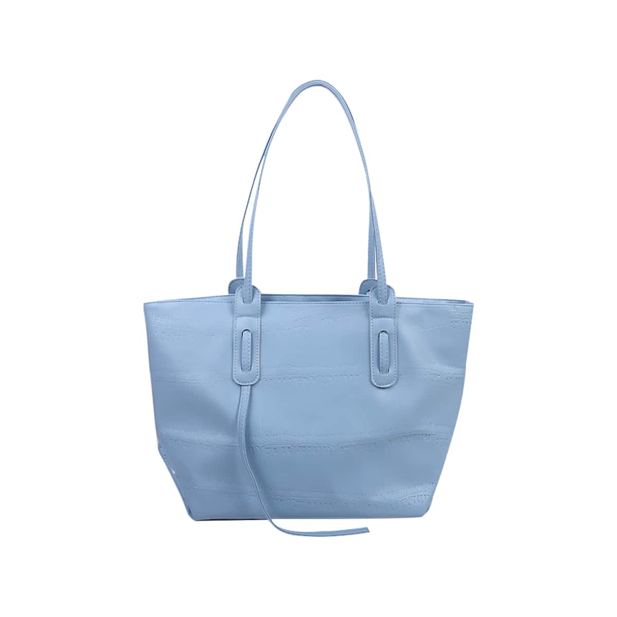 

Solid Tote Bag, Blue