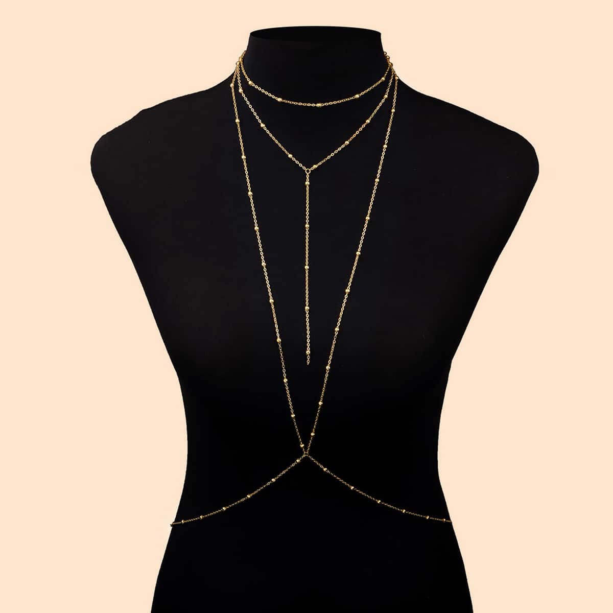 

Minimalist Body Chain, Gold
