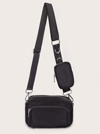 Lightweight,Business Casual Minimalist Crossbody Bag With Coin Case, Mother's Day Gift For Mom For Teen Girls Women College Students,Rookies & White-Collar Workers Perfect For Office,College,Work ,Business,Commute,Outdoors, Travel, Outings