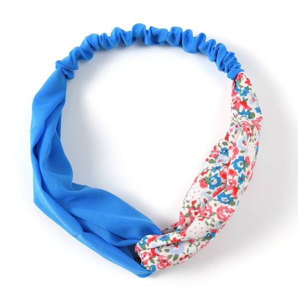 

Flower Print Hair Band, Multicolor