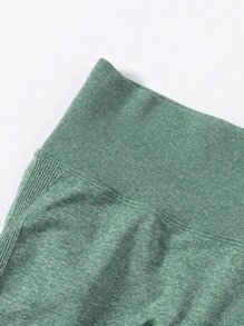 Yoga Basic 3入組雜色針織運動短褲套裝 - 彩色 - 查看 6